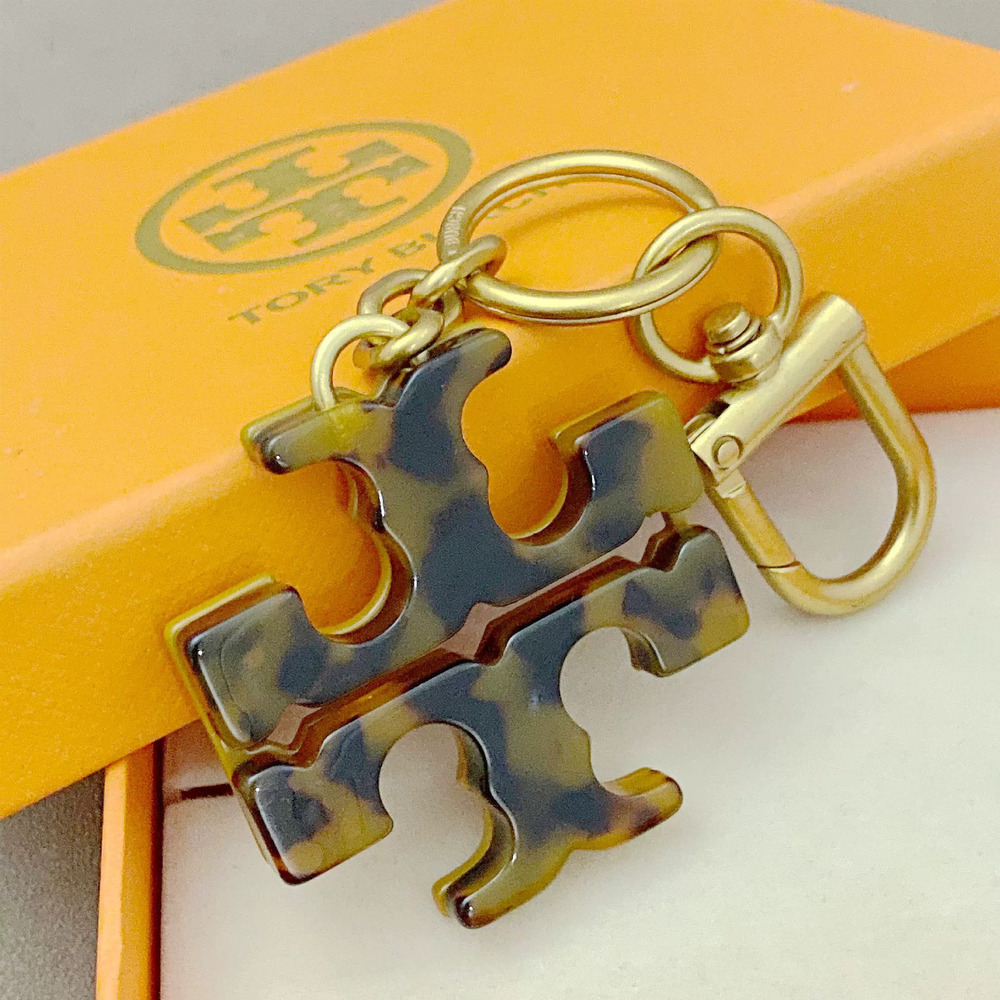 Tory Burch Cross Pendant Metal Letter Charm
